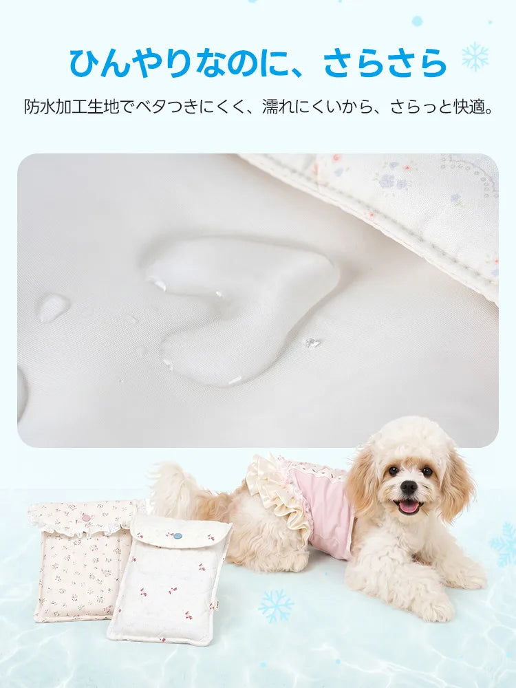 ペットカート アイスポーチ(保冷剤付き 防水生地 選べるデザイン)- PETTENA