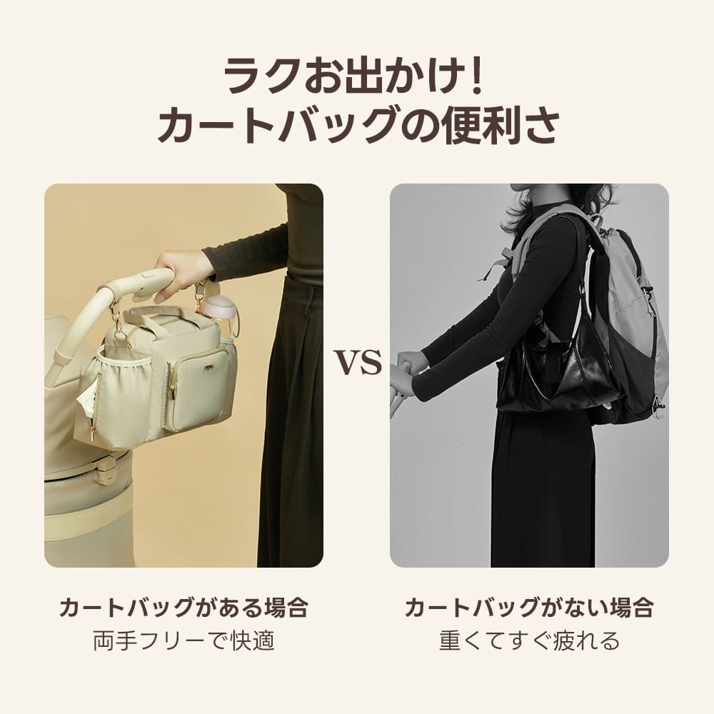 ペットカート オーガナイザー(スマート収納 万能3WAY)- PETTENA