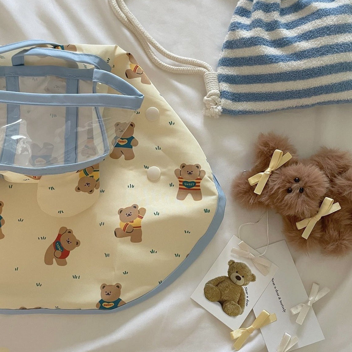PETTENA ペット服 防水フード付きキャラクターコート