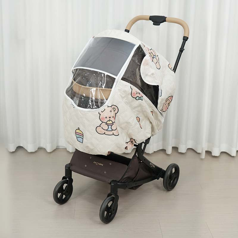 ペットカート レインカバー (MILOU / ORION専用)- PETTENA