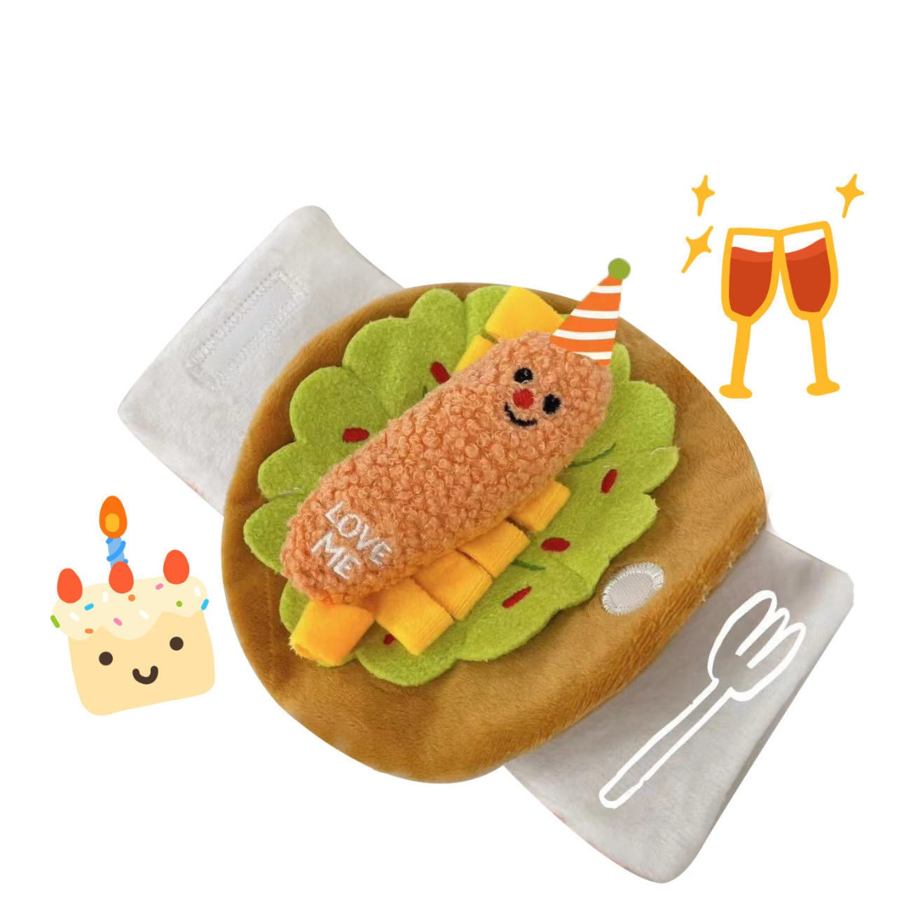 PETTENA Select 犬用タコ型おやつトイ
