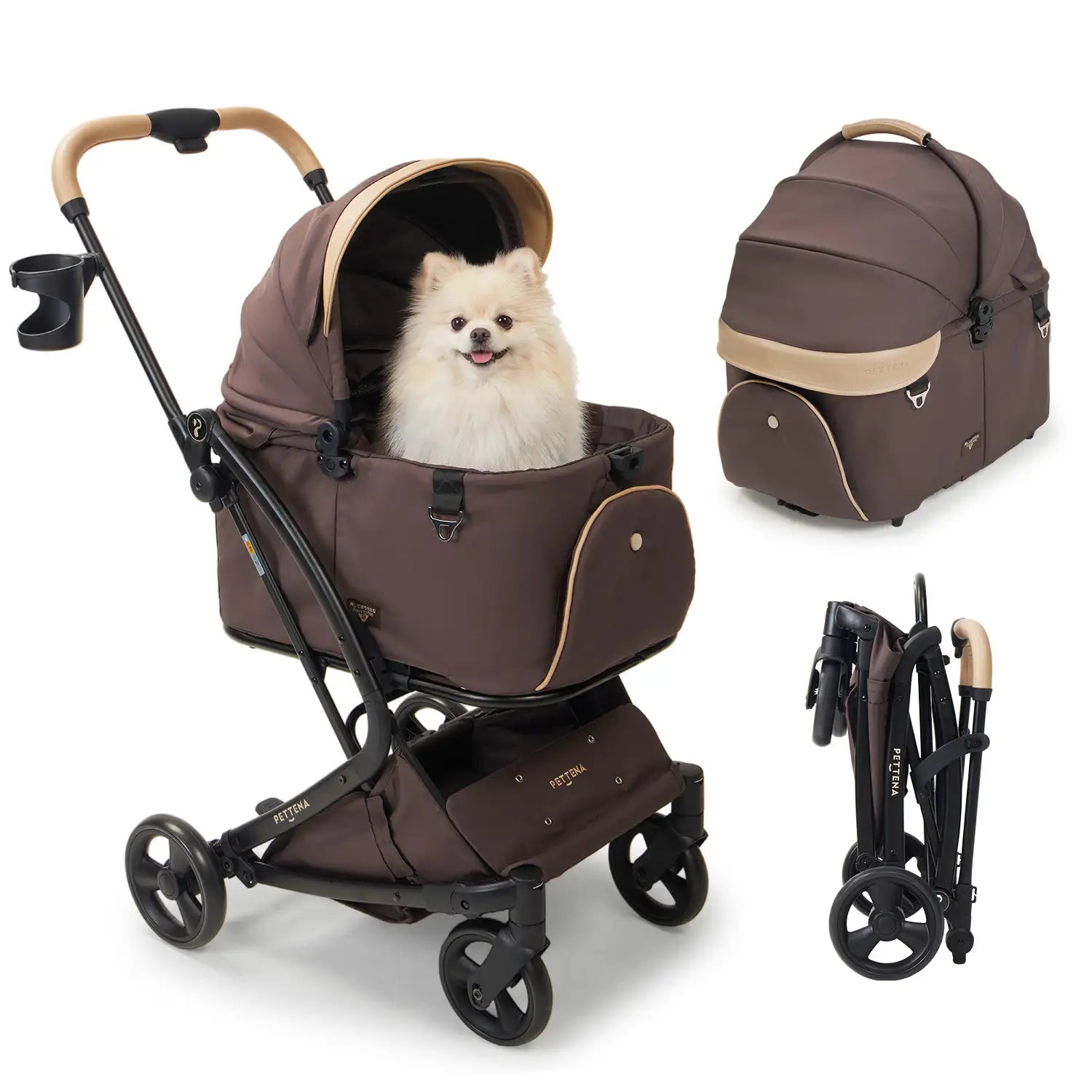 PETTENA MILOU Small Size - 【獣医師推奨】電車OKの最上級ペットカート
