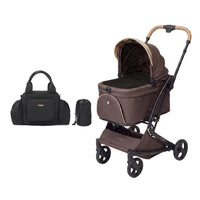 PETTENA MILOU Small Size|【獣医師推奨】電車移動対応・1秒折りたたみペットカート