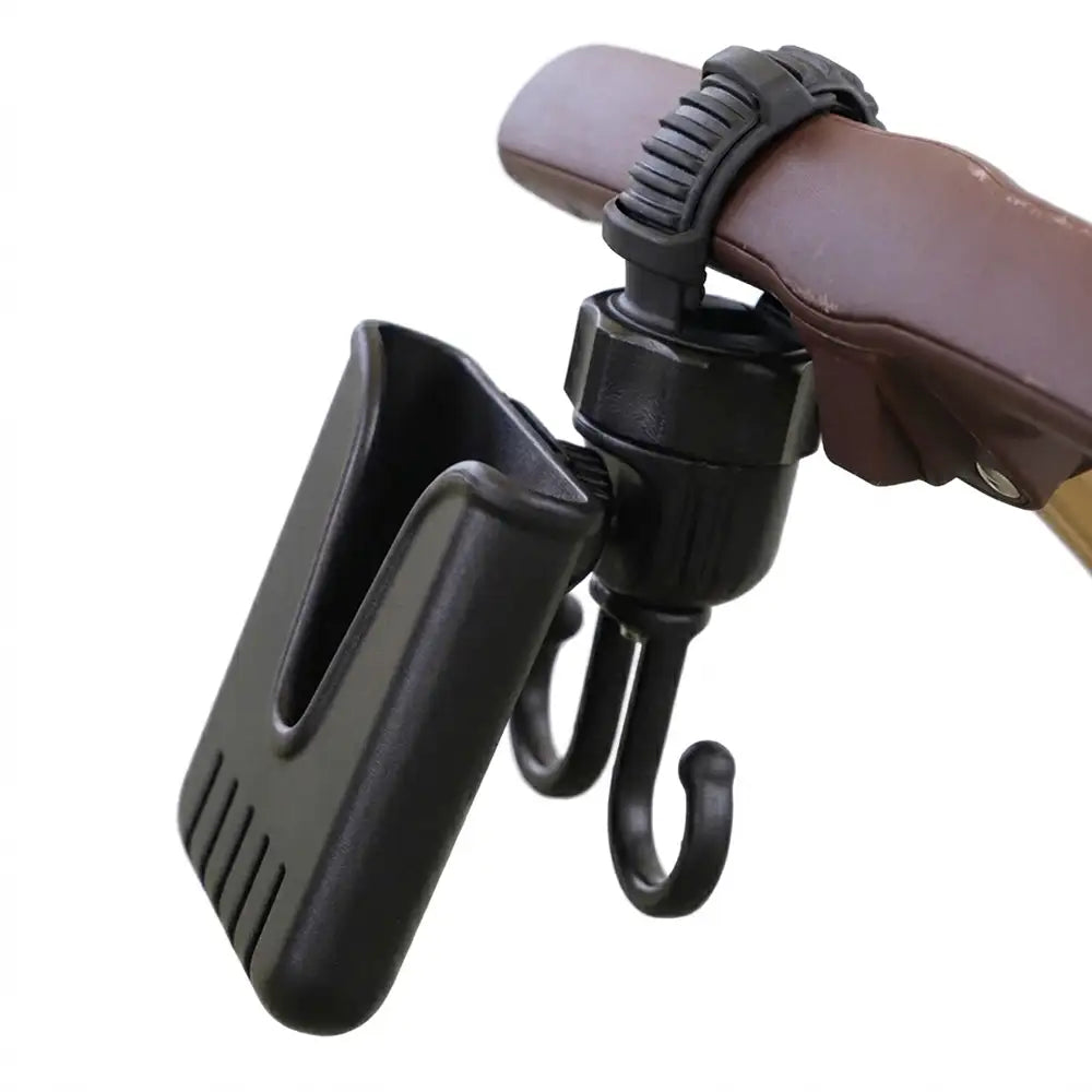 ペットカート バギーフック スマホホルダー(2WAY 荷物掛け)- PETTENA