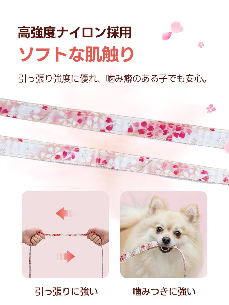 高強度ナイロンを採用した、引っ張り強度に優れる犬用リード。噛み癖のある愛犬でも安心して使用できる頑丈な設計ながら、肌触りは非常にソフト。愛犬への優しさと、長く使える耐久性を高いレベルで両立させた製品。