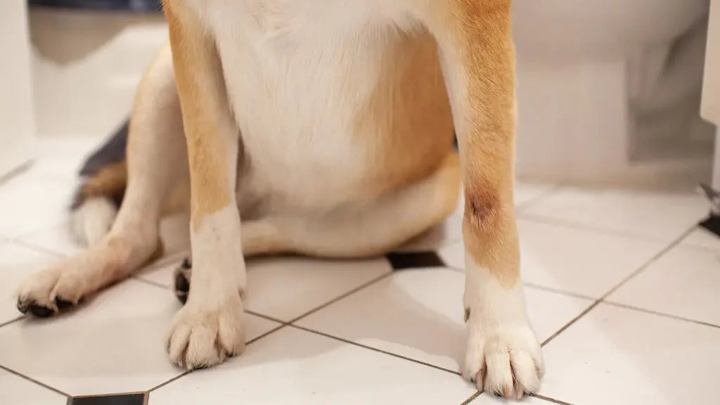 犬足が震える
