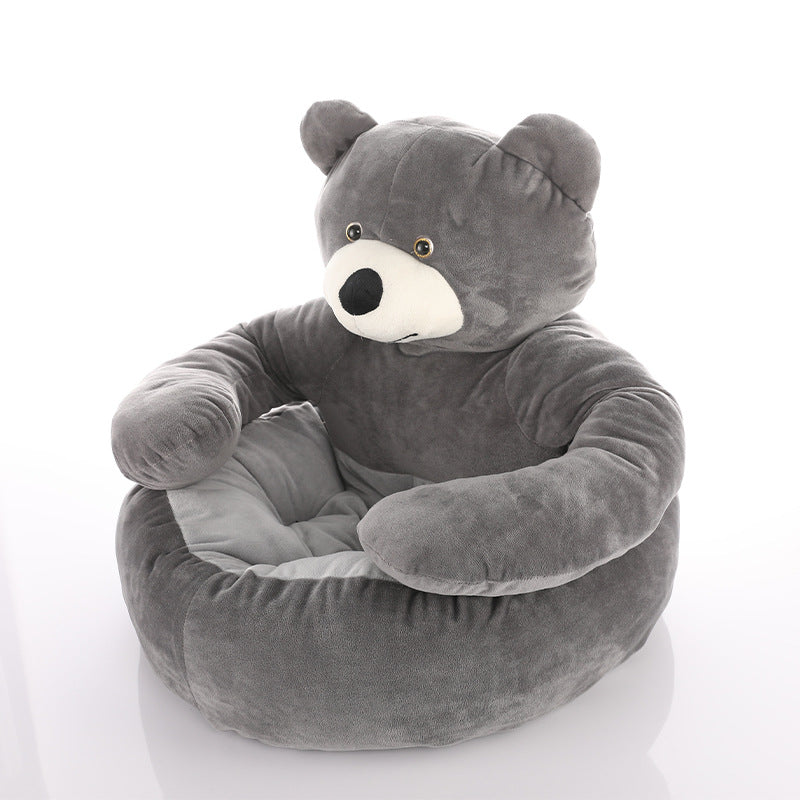 PETTENA Select クマ型半閉じペットベッド