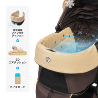 PETTENA MILOU - ワンタッチで全部折りたためる分離型ペットカート