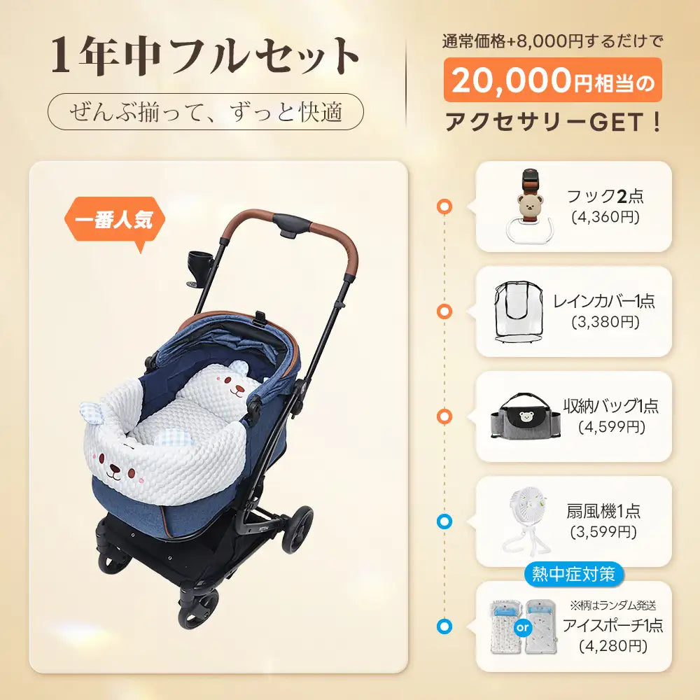 PETTENA MILOU - ワンタッチで全部折りたためる分離型ペットカート