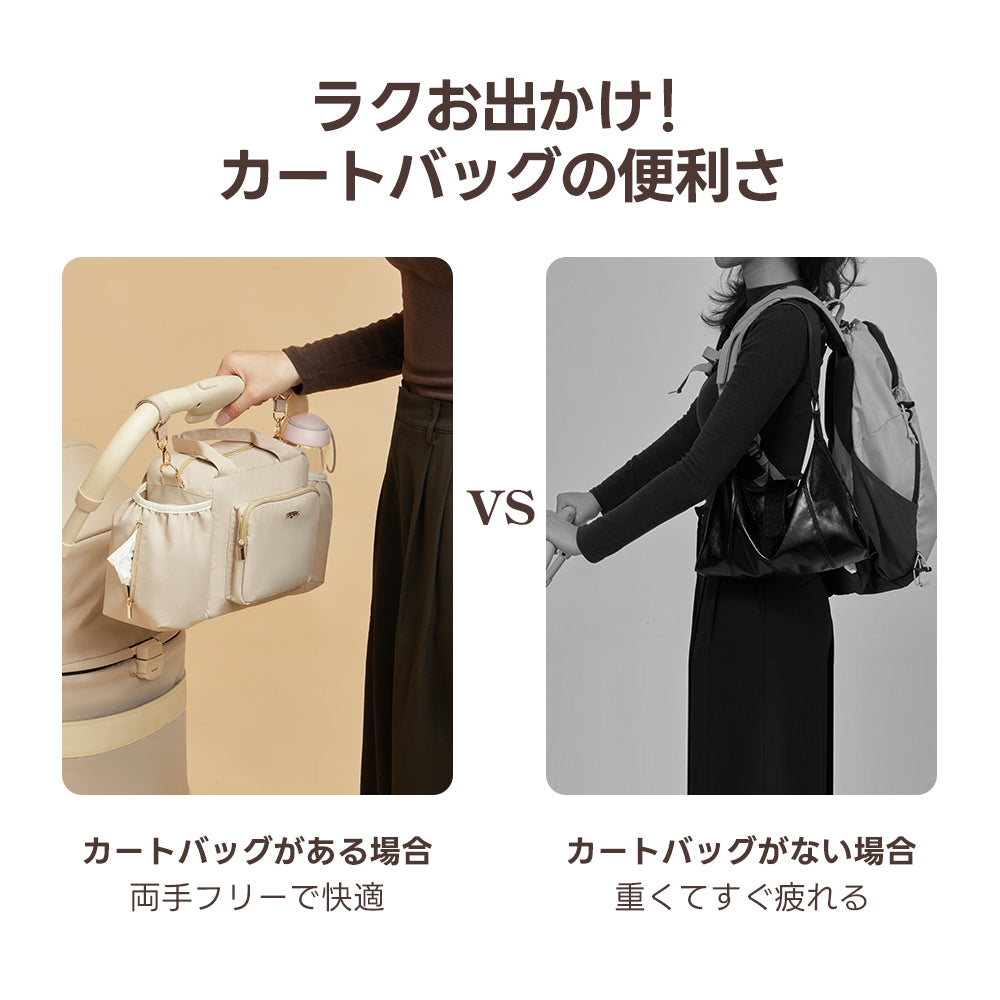 ペットカート オーガナイザー（スマート収納 万能3WAY）- PETTENA