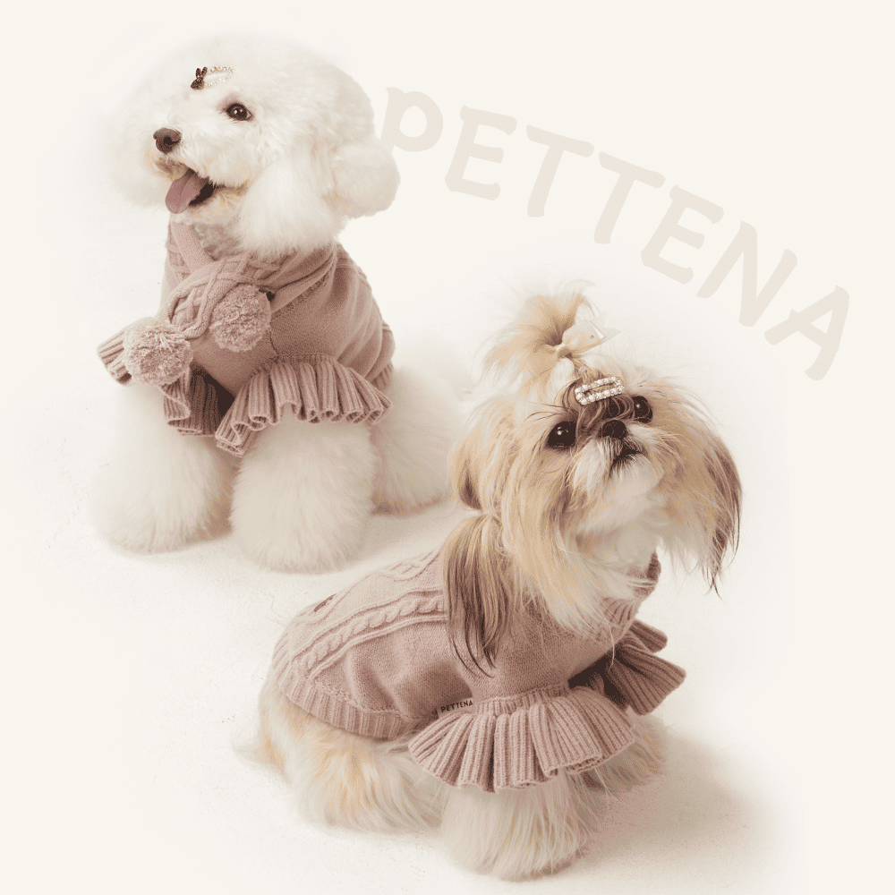 PETTENA 犬用ソフトニット エコテックス認証 ｜毛玉レス・型崩れ防止 秋冬セーター