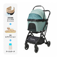 折りたたみ可能分離型ペットカート - PETTENA KNIGHT