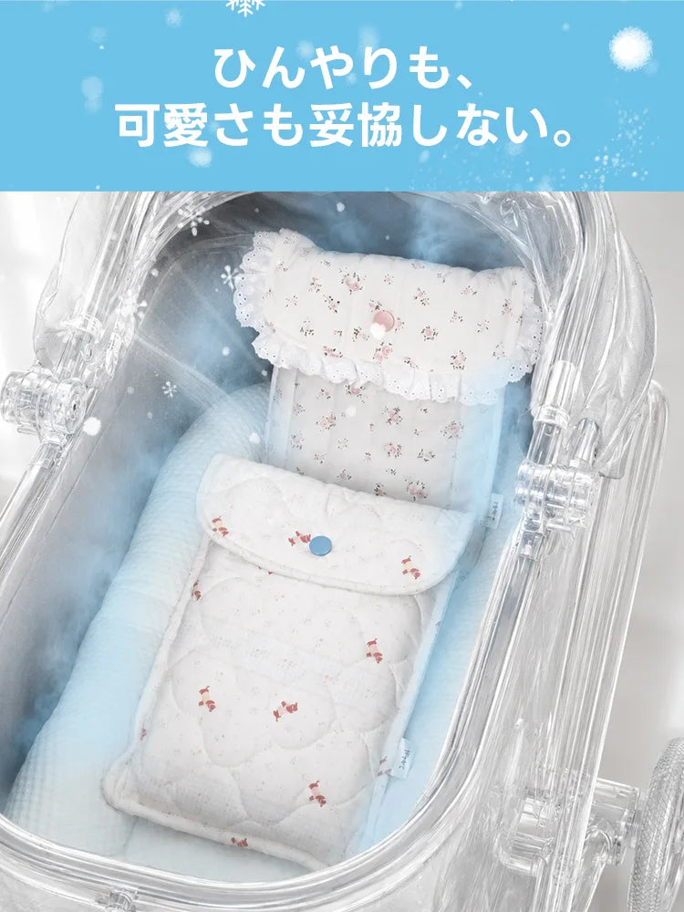 ペットカート アイスポーチ（保冷剤付き 防水生地 選べるデザイン）- PETTENA