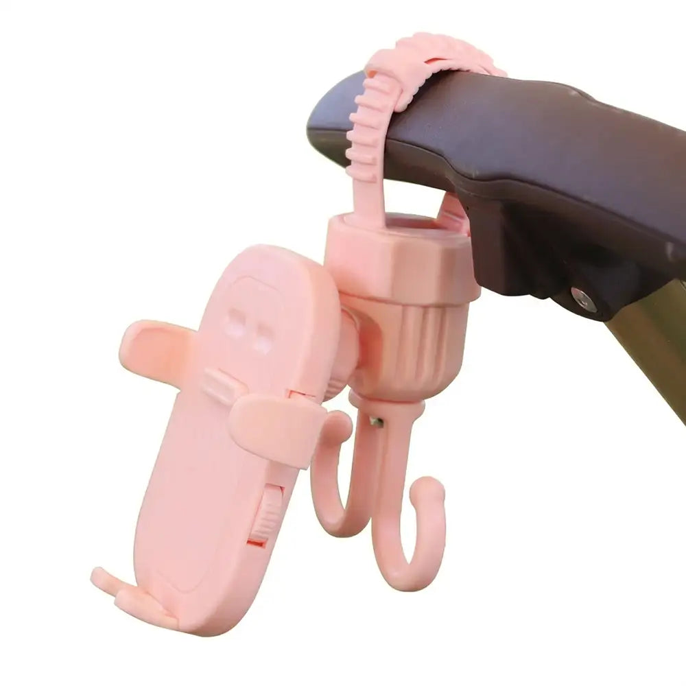 ペットカート バギーフック スマホホルダー（2WAY 荷物掛け）- PETTENA