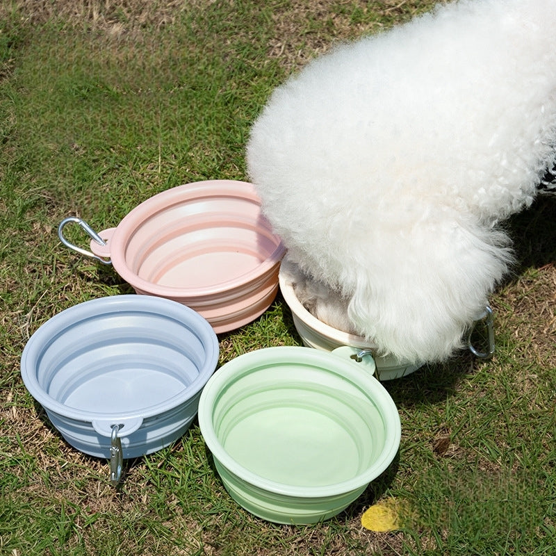 PETTENA Select ペット用ボウル　折りたたみ式【 3個セット】