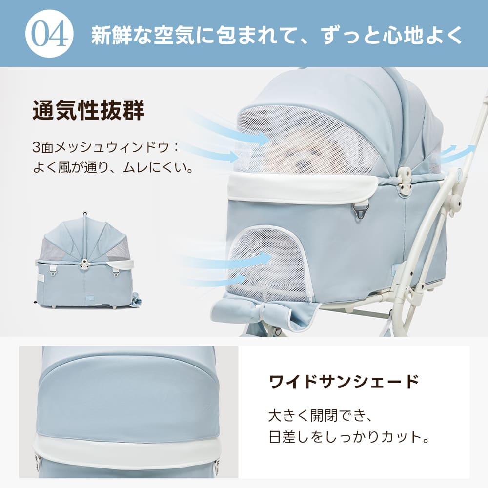 【SNS限定】PETTENA MILOU-最上級型番 新色登場 澄空ブルー