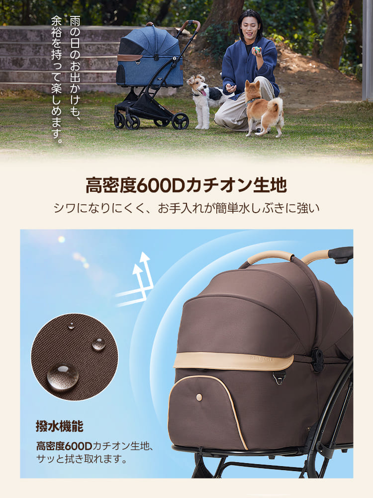 PETTENA MILOU Small Size - 【獣医師推奨】電車OKの最上級ペットカート