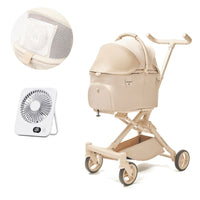 【プレミアム進化】超軽量＆電車対応 分離型ペットカート - PETTENA PETITE PRO