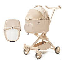 【プレミアム進化】超軽量＆電車対応 分離型ペットカート - PETTENA PETITE PRO