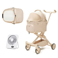 【プレミアム進化】超軽量＆電車対応 分離型ペットカート - PETTENA PETITE PRO