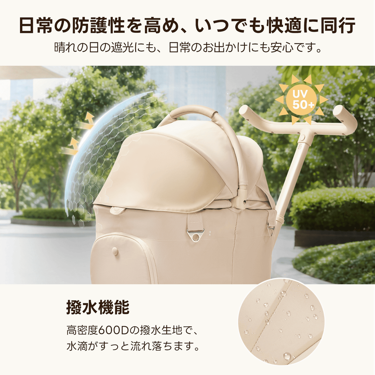 【プレミアム進化】超軽量＆電車対応 分離型ペットカート - PETTENA PETITE PRO