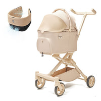 【プレミアム進化】超軽量＆電車対応 分離型ペットカート - PETTENA PETITE PRO