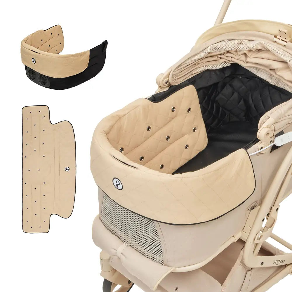 ペットカート MILOU Small Size + ファンクッション Airflow