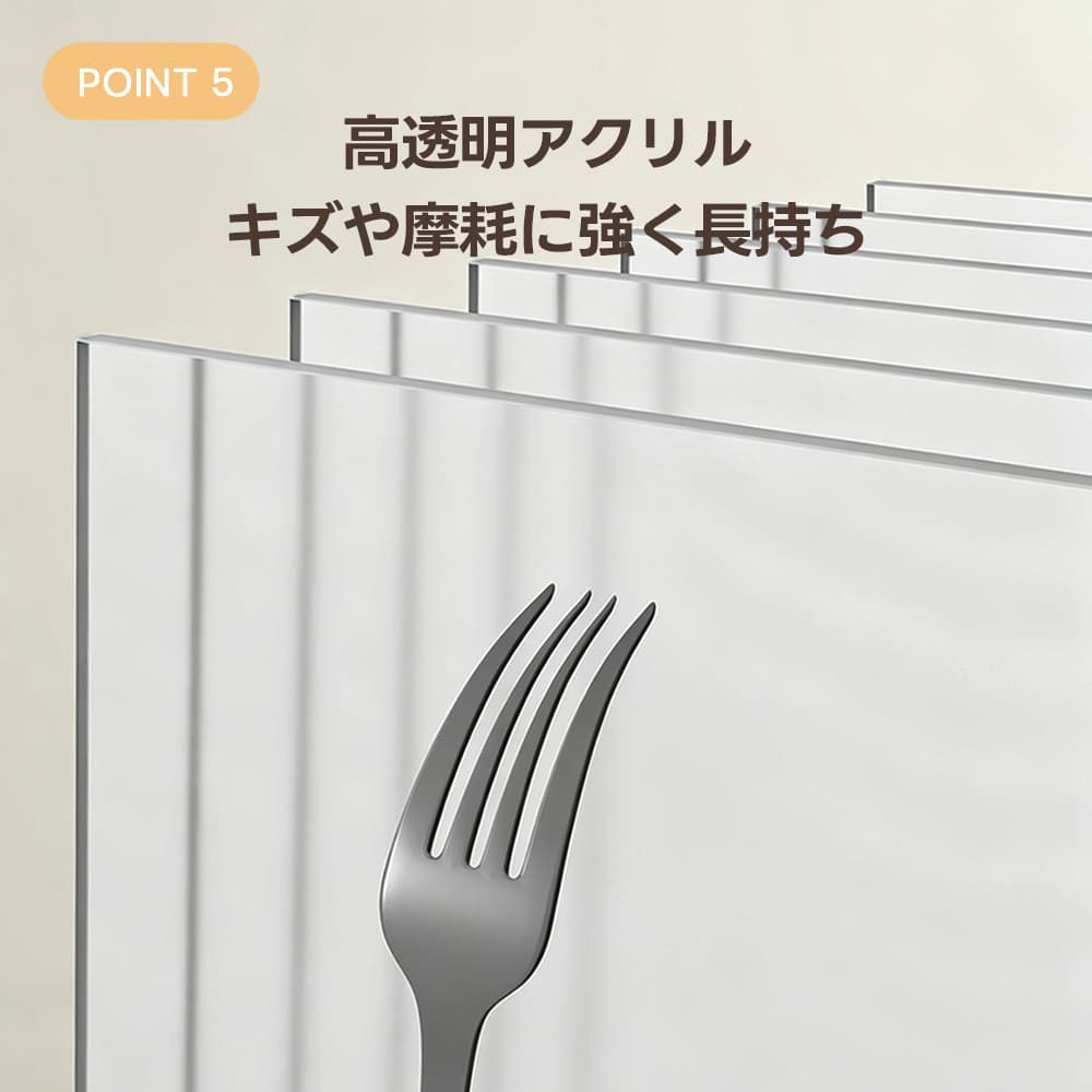 PETTENA 高透明クリアペットサークル アクリル製（工具不要・自由配置）