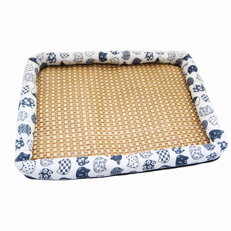 PETTENA Select ペット用涼感ラタンベッド